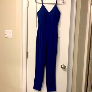 Small royal blue jumpsuit